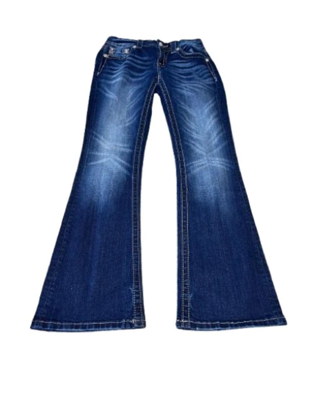 Miss Me Mid Rise Boot Jeans Size 27 - Picture 5 of 11